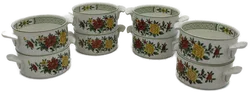 Villeroy & Boc Set Summerday • 10-tlg. bestehend aus 8 Suppentassen - 1 Sauciere - 1 Zuckerdose - Bild 2