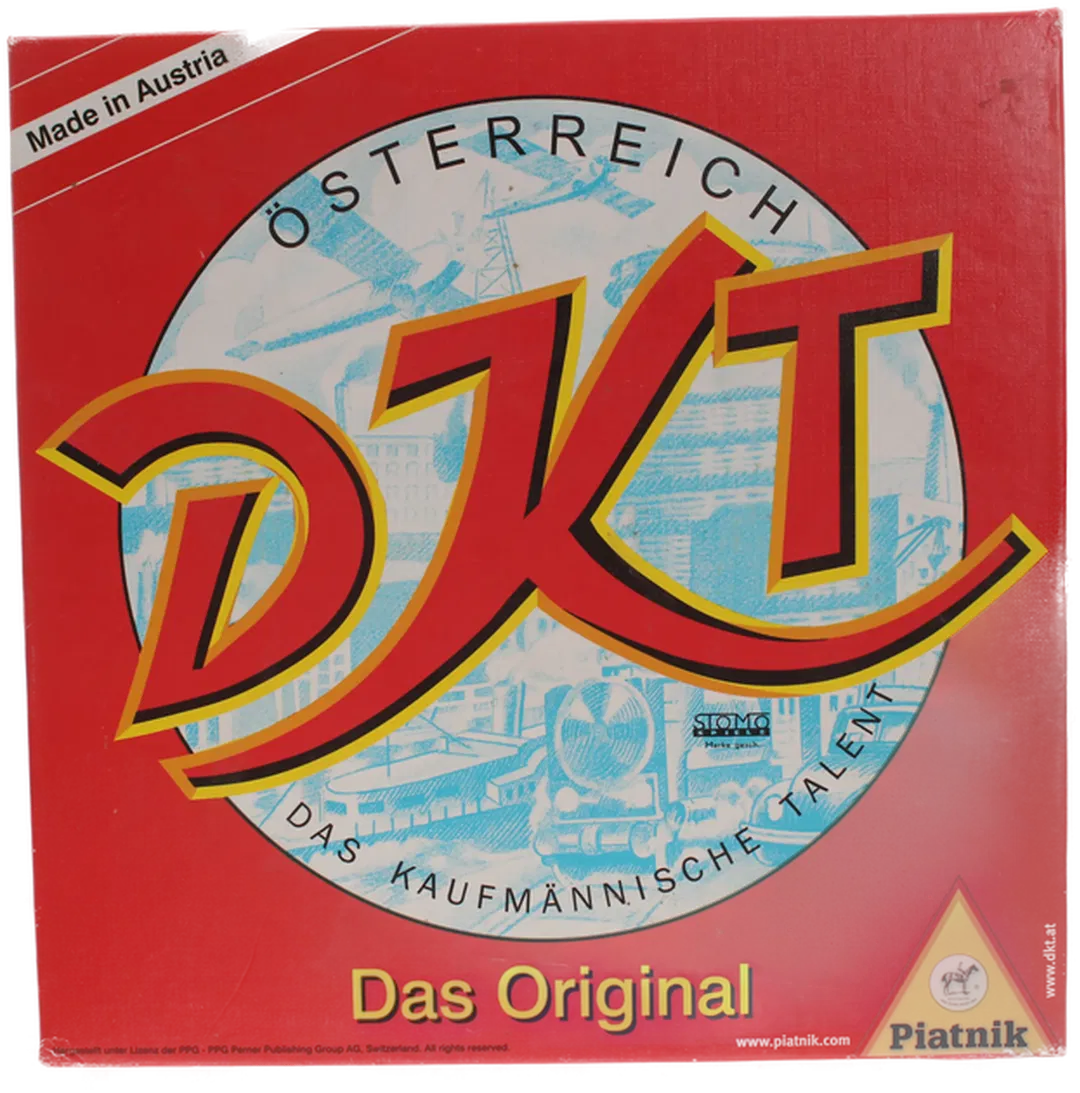 DKT Österreich – Das kaufmännische Talent – Piatnik – Made in Austria – Komplett mit Zubehör - Bild 1
