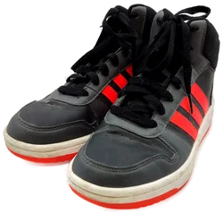 Adidas Kindersneaker schwarz/rot Gr. 37 1/3