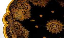 Teller Porzellan, Kueps / Bavaria Dekor - Bild 2