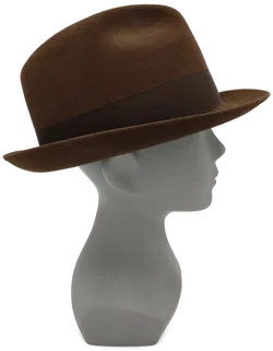 Hut Parker 713 Broadway New York braun Gr./57 - Bild 3