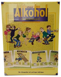 Alkohol-Gedächtnisspiel Originalverpackt | Partyabend-Garant - Bild 2