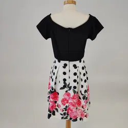 Damenkleid, mehrfarbig - Gr. L/40 - Bild 3