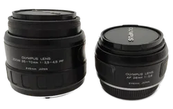 Olympus Objektive Lens Zoom 35-70 und Lens AF 28mm  für ∅49mm - Bild 1
