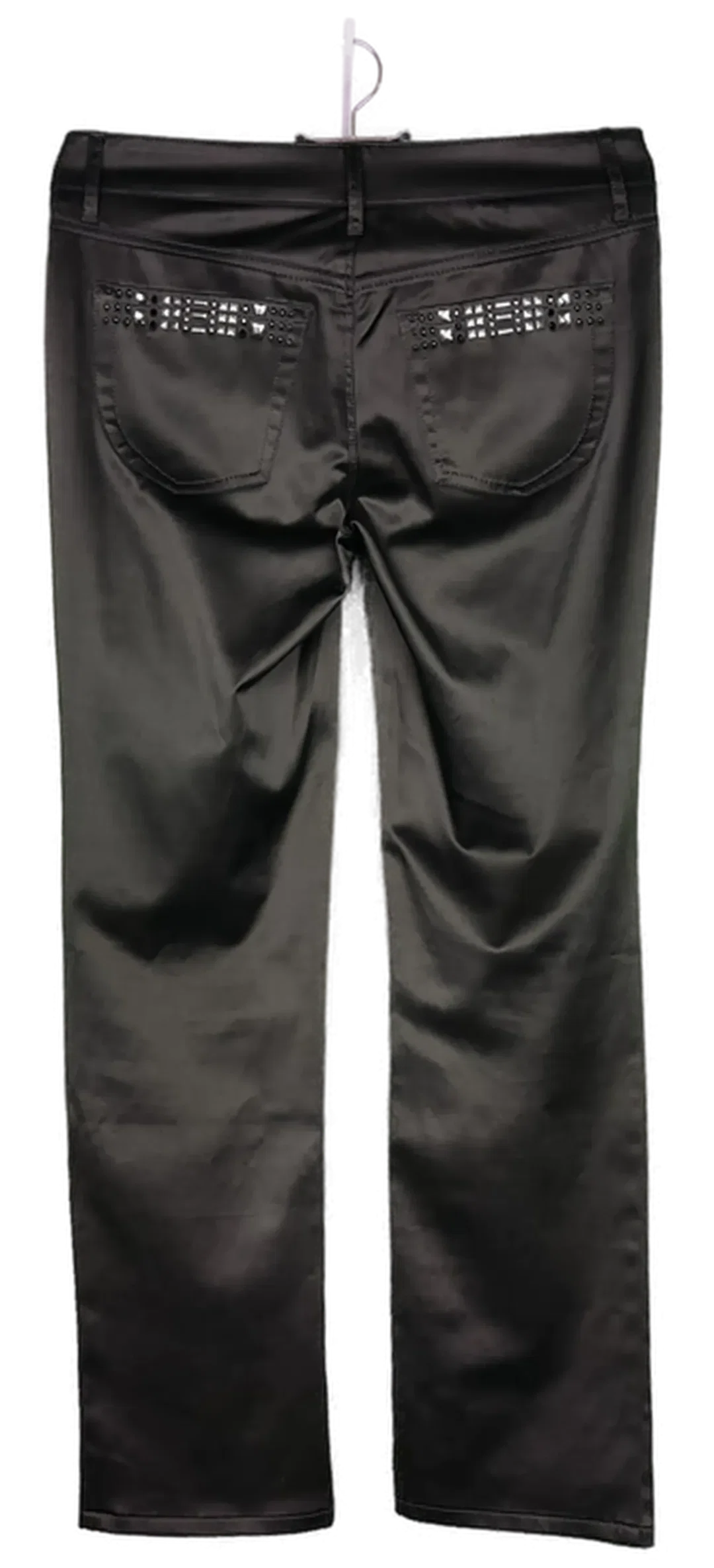 Mac Damen Hose schwarz glänzend - XS/34 – Bild 2