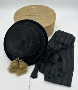 Antiker Trachtenhut Damen 1893 - Bild 3