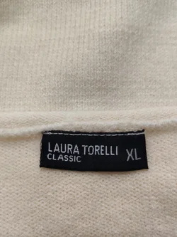 Damenpullover Laura Torelli Creme Größe 44 | Winter-Klassiker – Vorschau 4