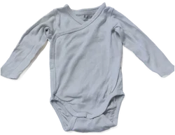 Baby Langarmbody H&M , Weiß ,Größe 62 mit Druckknöpfe - Bild 1