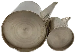 alte Tee und Milch-Kanne Metall - Bild 6