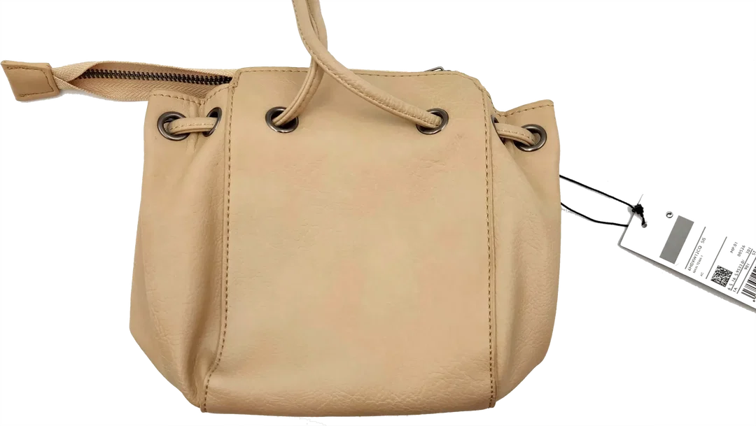 Sisley Damen Ledertasche beige - Bild 1