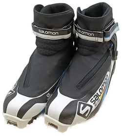 Salomon Herren-Langlaufschuhe schwarz/weiß Gr. 42 – Vorschau 1