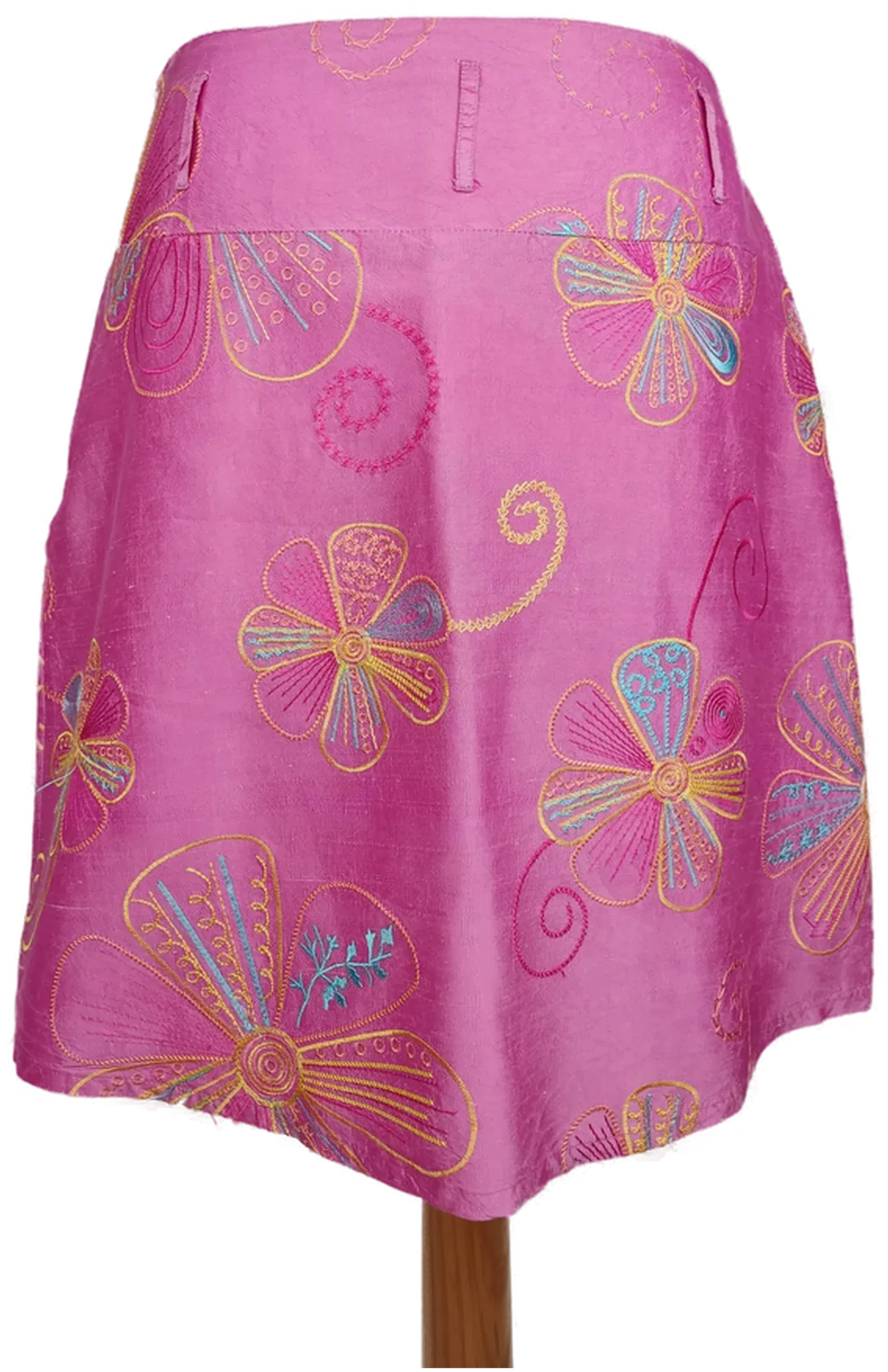 Virmani Damen Rock rosa bestickt - 36/S – Bild 2