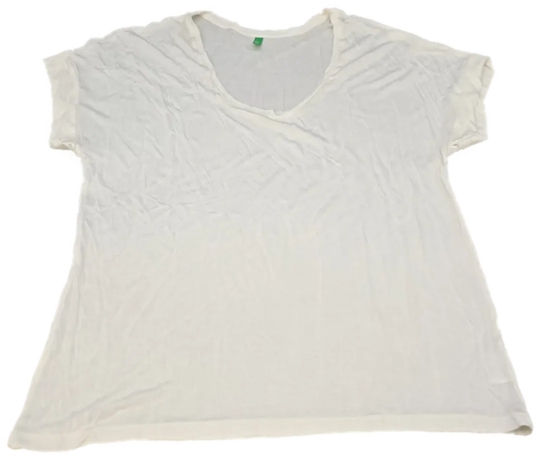 United Colors of Benetton Kindershirt weiß Gr. L/G - Bild 4