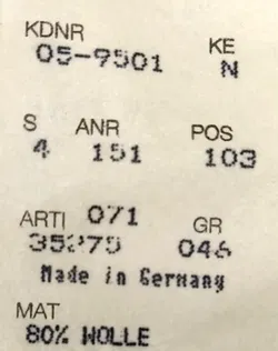 Boss Herren Hose grau Gr. 46 - Bild 4