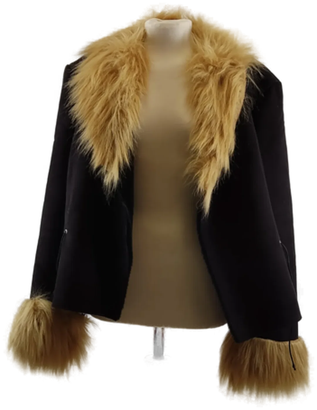 Damen Jacke mit Kunstpelz  – Bild 2