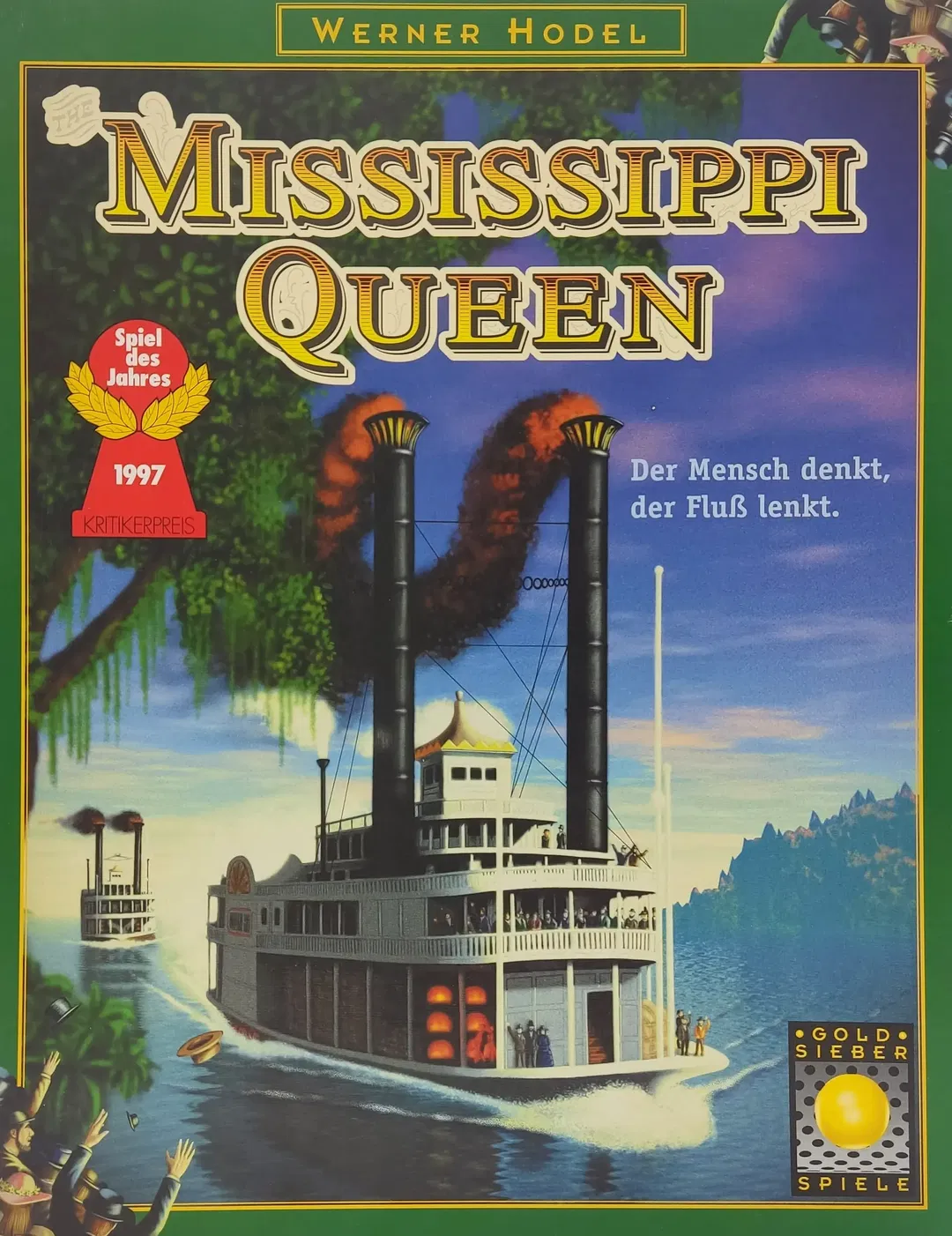 Mississippi Queen - Vintage Gesellschaftsspiel - Gold Sieber Spiele - Bild 4