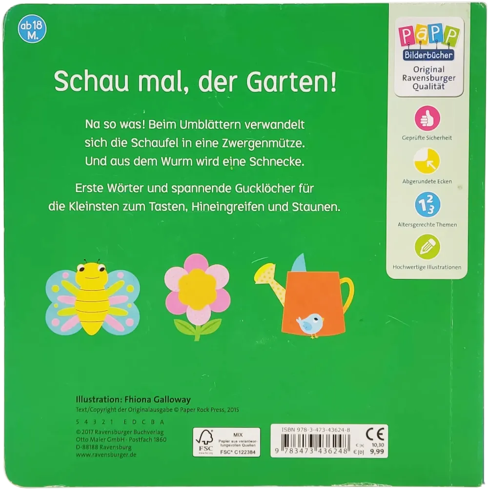 Buch "Im Garten - Meine ersten großen Bilder" von Ravensburger – Bild 2