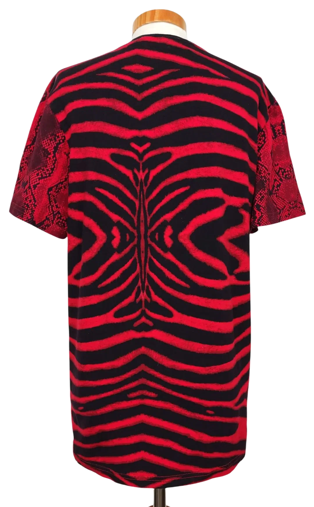 Adidas Damen T-Shirt, rot/schwarz - Gr. S  – Bild 2