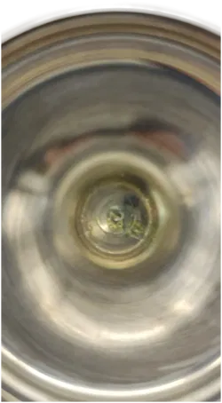 Zinnvase von WWM Fecit Kunsthandwerk, ca. 13 cm hoch - Bild 2