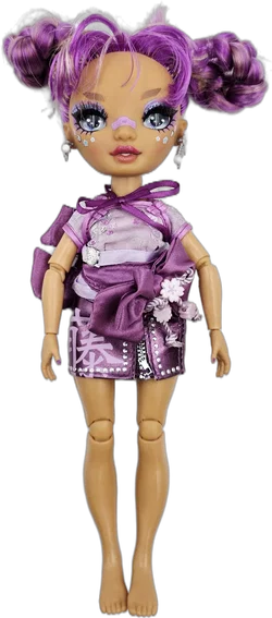 Modepuppe Rainbow High Lila Yamamoto aus der Serie 4 - Bild 2
