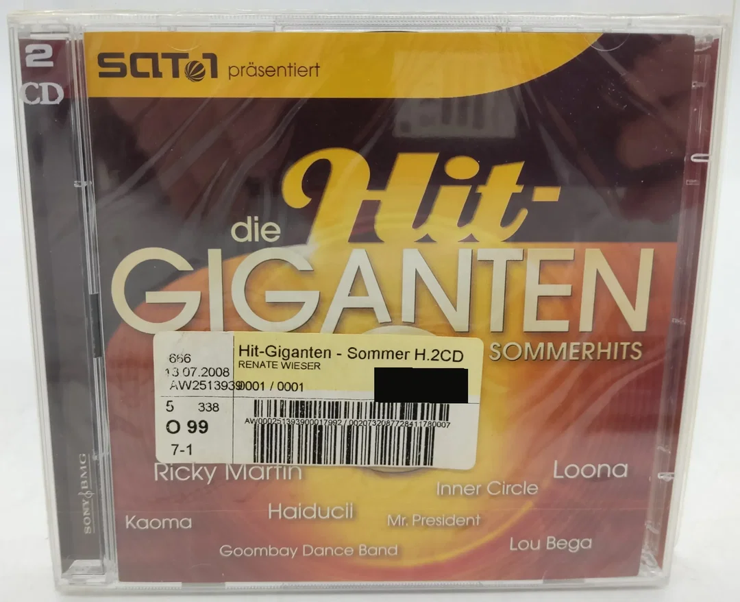 2 CD's die Hit-Giganten Sommerhits – Bild 2