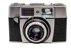 Agfa Silette-L Kamera Color-Agnar 2,8/45 mm mit Ledertasche - Bild 2