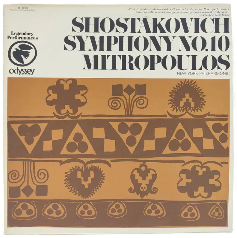 Vinyl LP - Shostakovich - Symphony No. 10 in E Minor op. 93 - Bild 2