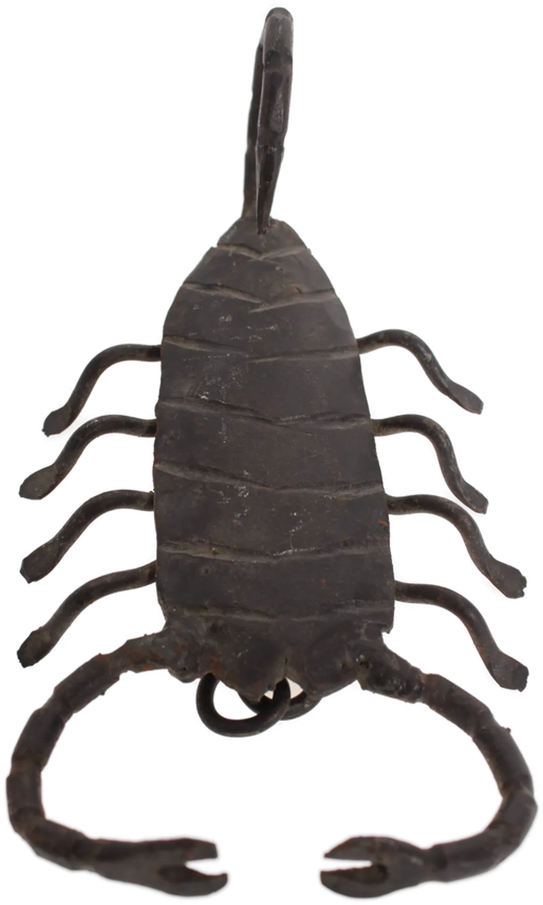 Handgeschmiedeter Skorpion aus Eisen | ca. 18 cm | Schmiedekunst Deko - Bild 4