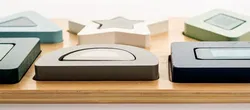 Bieco Geometrisches Baby Puzzle aus Holz 13teilig - Bild 3