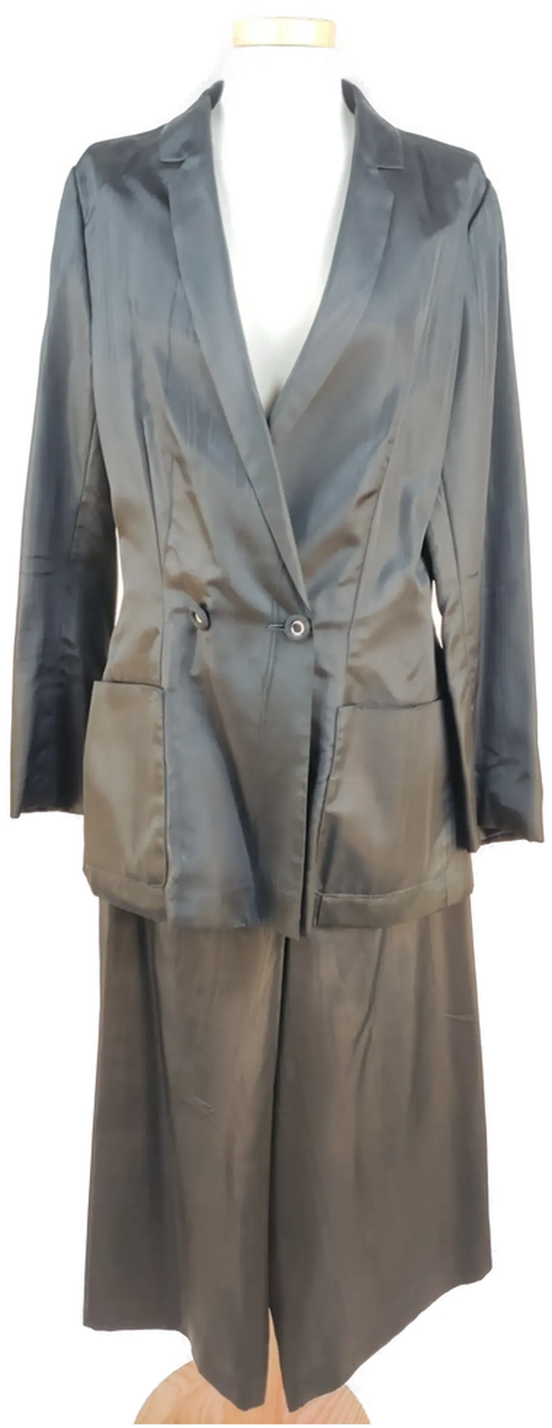 Damen Hosenanzug / schwarz -Größe: M/38 - Bild 4