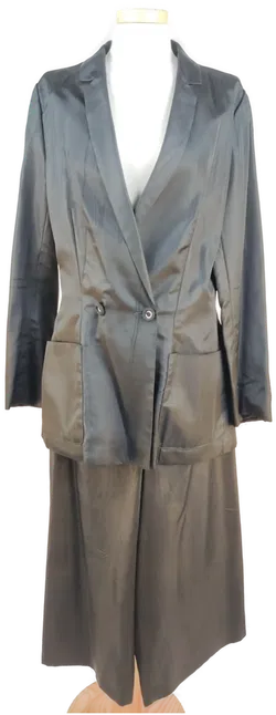 Damen Hosenanzug / schwarz -Größe: M/38 - Bild 1