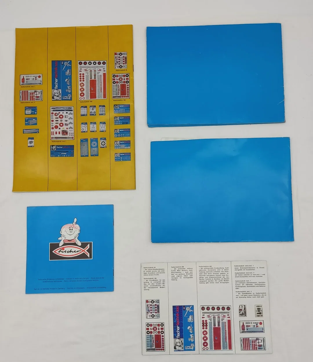 Fischer Technik - Vintage Konvolut Bauanleitungen - 32 Stück – Bild 9