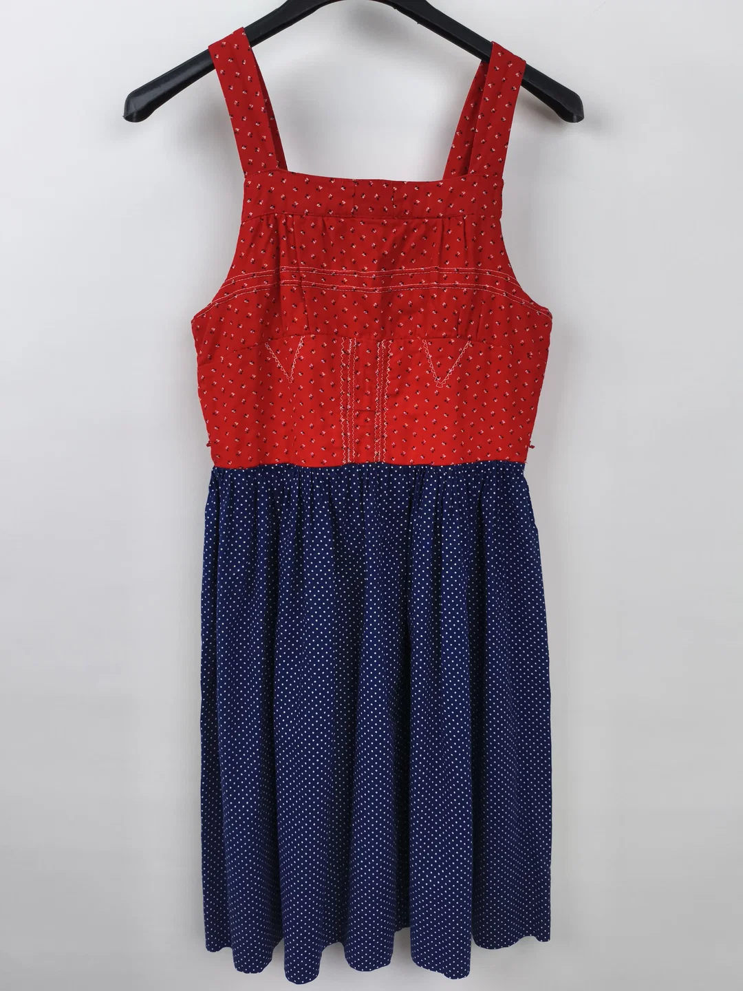 Le Ro Koralpen-Dirndl, Kinderdirndl, Gr. 140, Vintage, Ostern – Bild 2