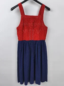Le Ro Koralpen-Dirndl, Kinderdirndl, Gr. 140, Vintage, Ostern - Bild 2