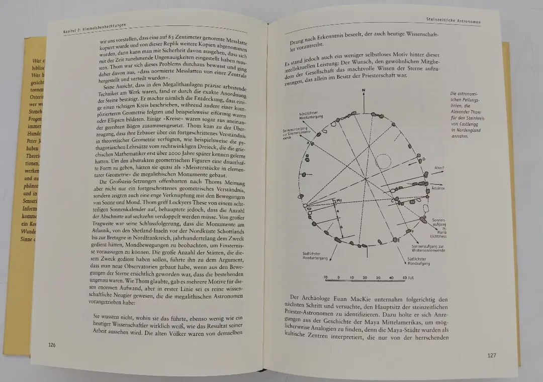 Buch "Halley, Hünen, Hinkelsteine" Die großen Rätsel der Menschheit von Petter James und Nick Thorpe – Bild 5