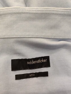 Seidensticker Herrenhemd Größe 50 Unifarben | Casual-Eleganz – Vorschau 3