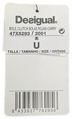 Desigual Damentasche schwarz/rot  - Bild 9