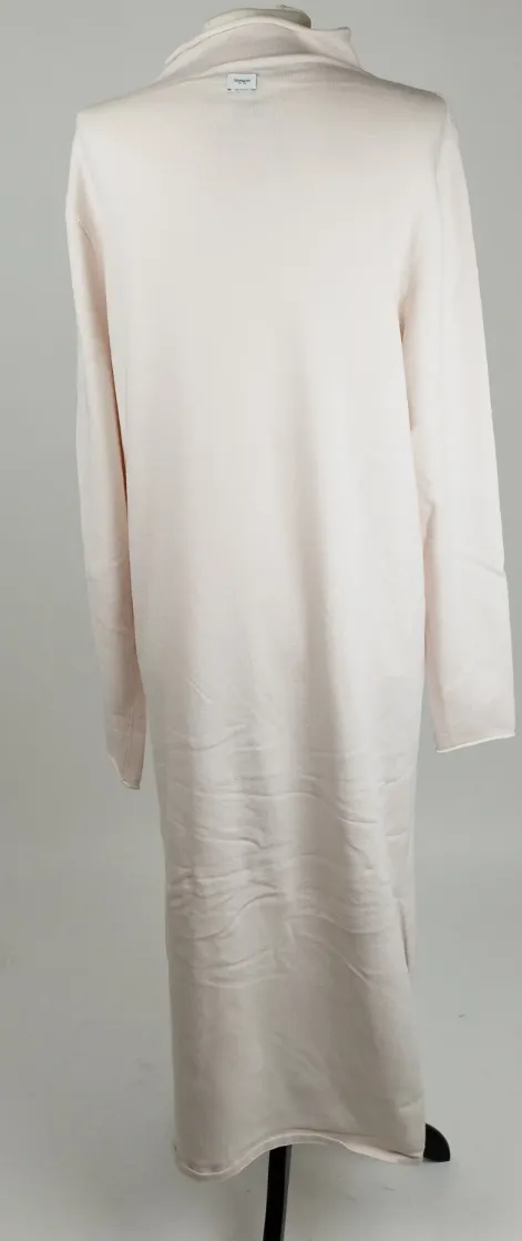 PENN&INK rosa Maxikleid langärmelig - Größe M / 60% Rayon, 23% Polyester, 15% Nylon, 2% Elasthan – Bild 3