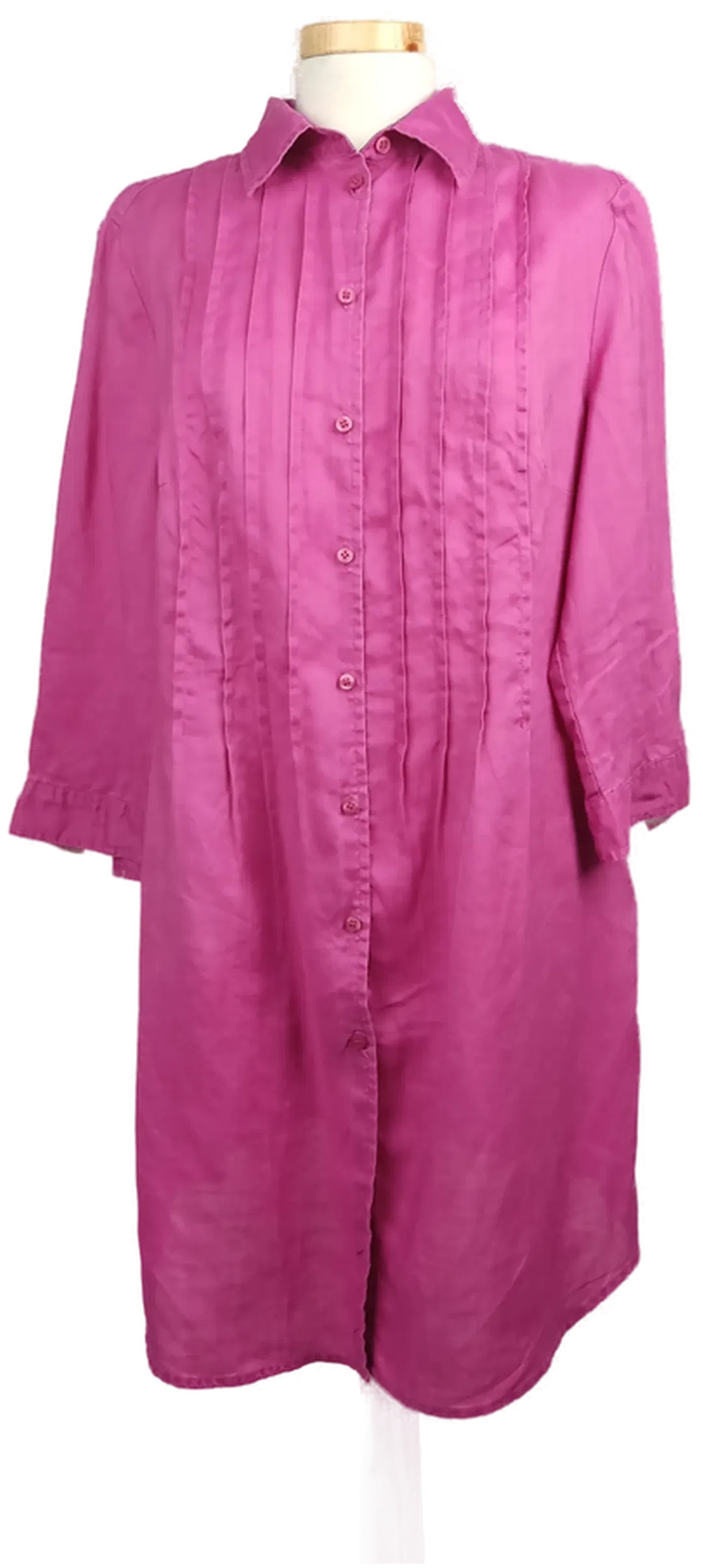 Marco Pecci Hemdblusenkleid mini pink- XL/42 - Bild 1