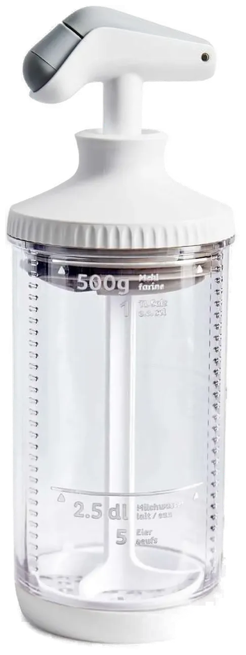 Betty Bossi Spätzle Blitz Maxi – 1,3 l Füllvermögen – Teig abmessen, mischen & ausbringen in einem - Bild 1