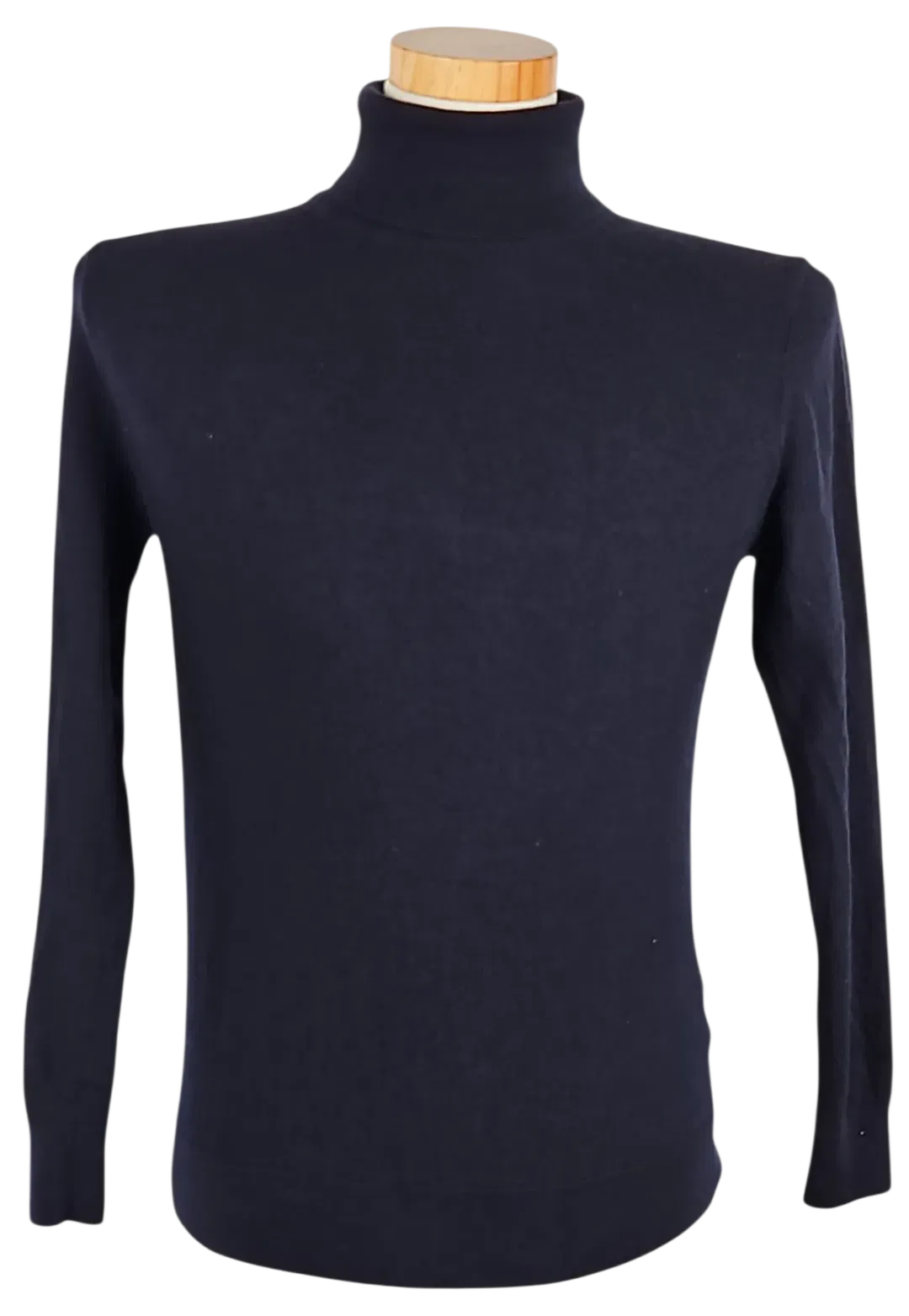 Seidensticker Herren Rollkragenpullover aus Wolle, schwarz - Gr. L  - Bild 4