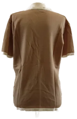 Damen T-Shirt in Beige - Hochwertige Viskose, Größe EUR 38 - Casual Style - Bild 3