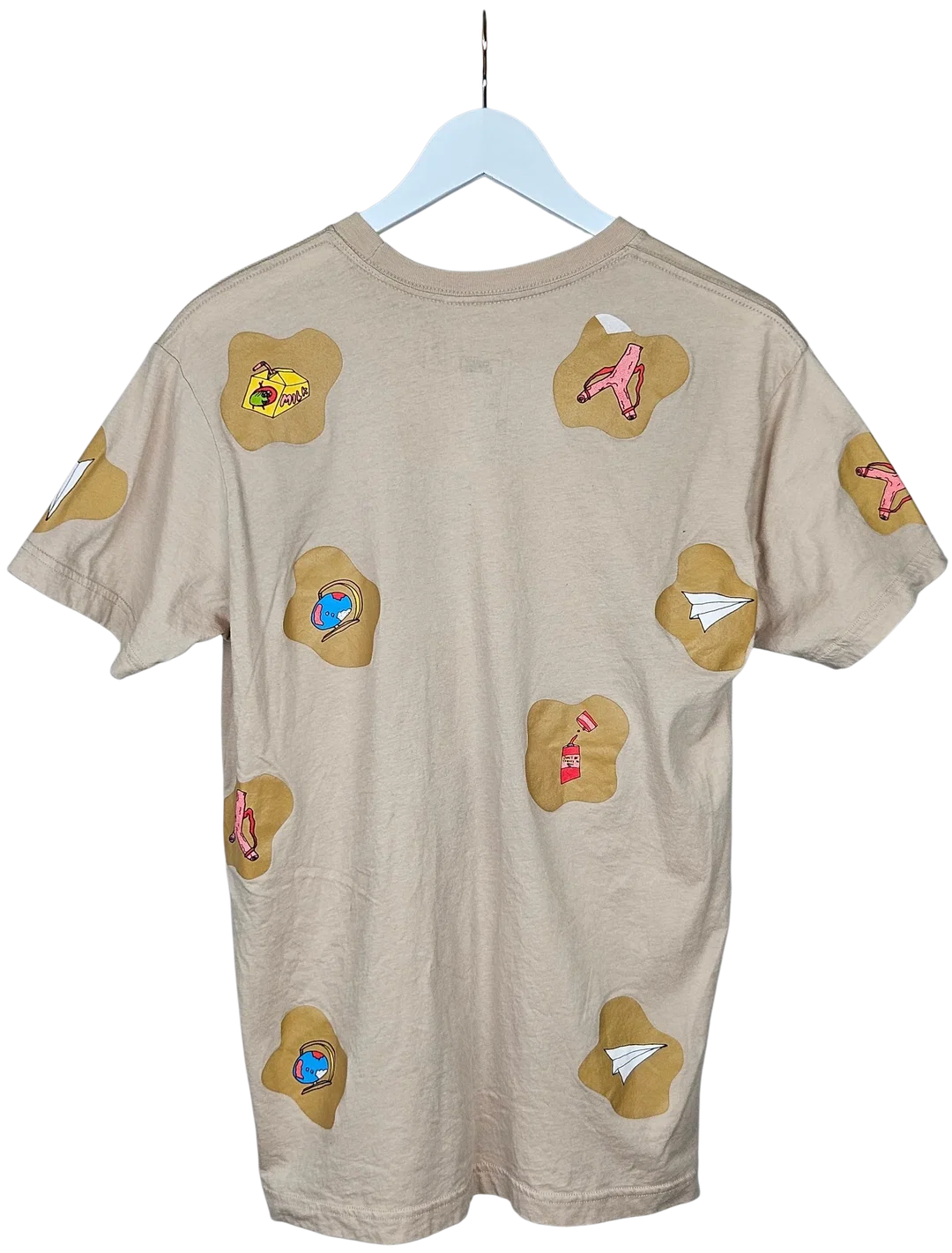 Illegal Civilization Herren T-Shirt, beige - Gr. M – Bild 2