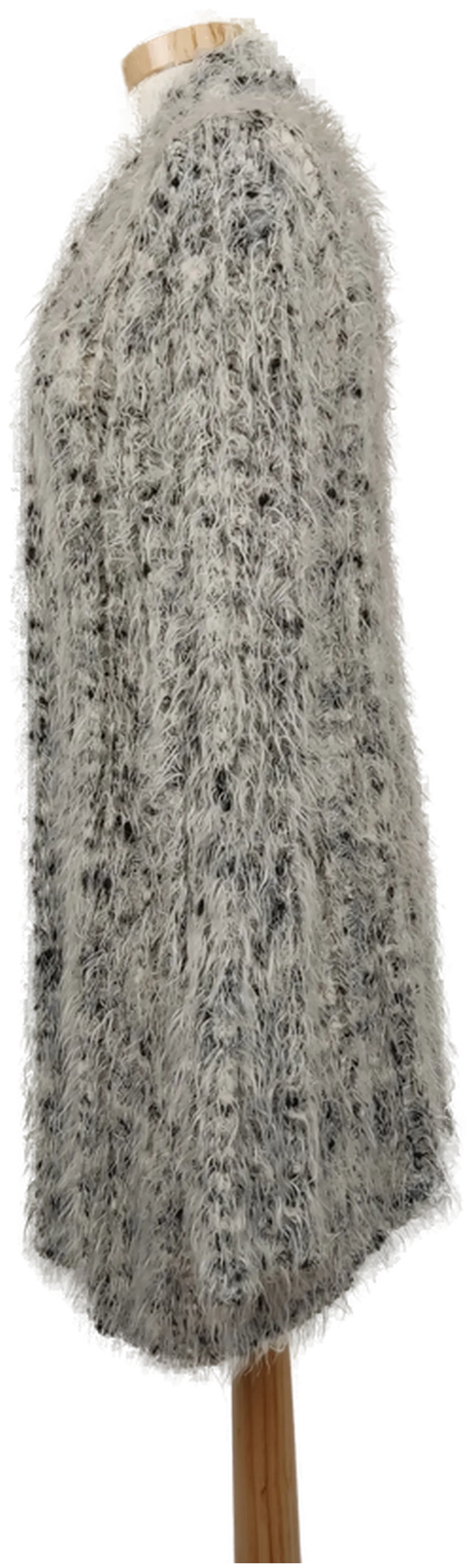 Comma Damen Strickjacke grau Gr. 40 – Bild 2