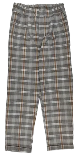 LE STREGHE Damen Hose, grau/braun - Gr. L - Bild 2