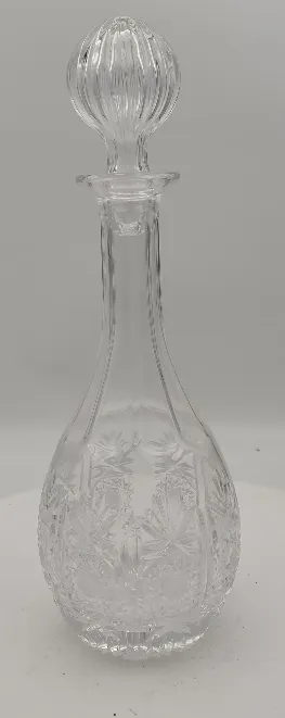 Geschliffene Bleikristallkaraffe - Bild 1