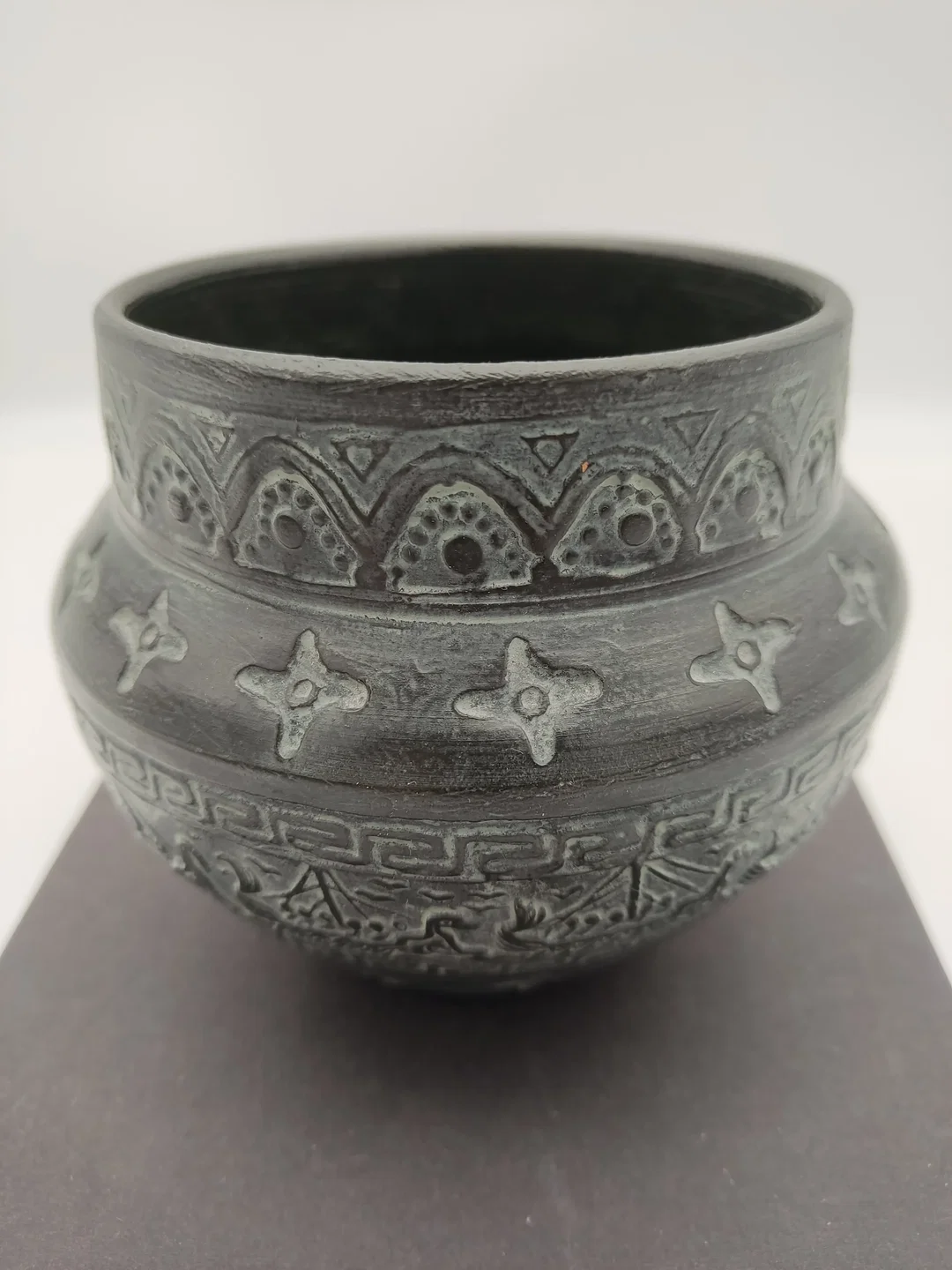 Griechische Keramik Vase Antiken-Stil | Zeitreisender Charme – Bild 2