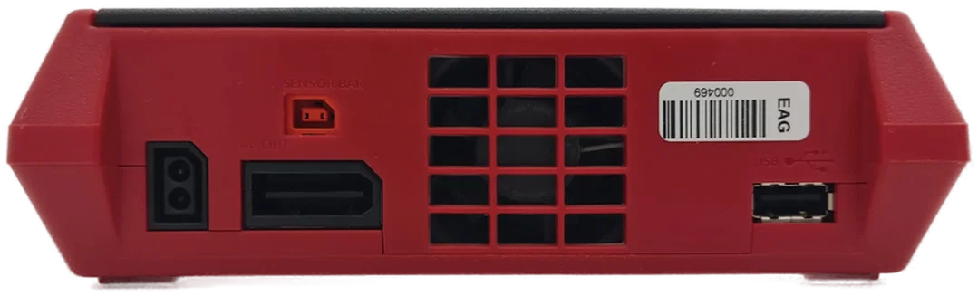 Nintendo Wii Mini Konsole in Rot-Schwarz – Bild 3