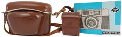 Agfa Silette L mit Color-Agnar 2,8/45, Tasche, Blitzgerät + Gebrauchsanweisung - Bild 7