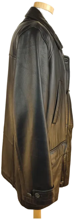 Healey Herren Lederjacke / schwarz - XL/52 - Bild 3